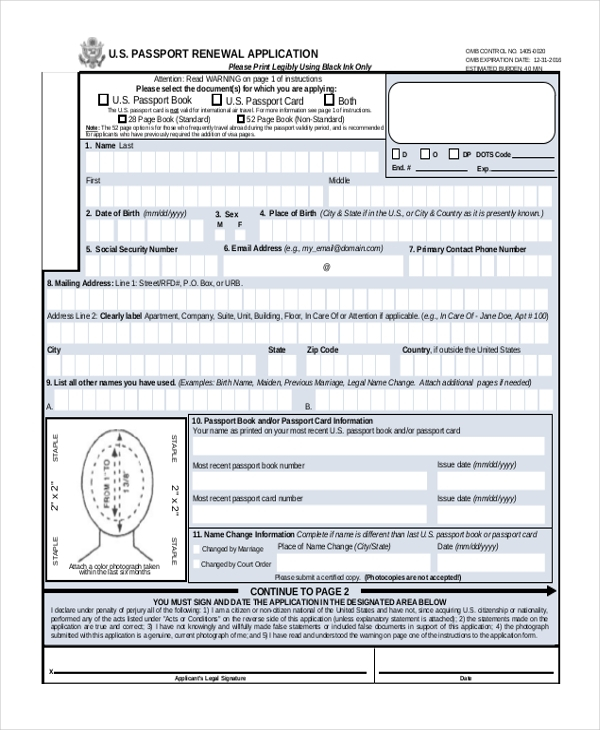 38 PASSPORT RENEWAL HOW MANY PHOTOS PassportRenewal