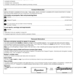 Adult Abroad Passport Renewal Application For Eligible Canadians Free