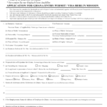 Berlin Germany Application For Ghana Entry Permit Visa Berlin Mission