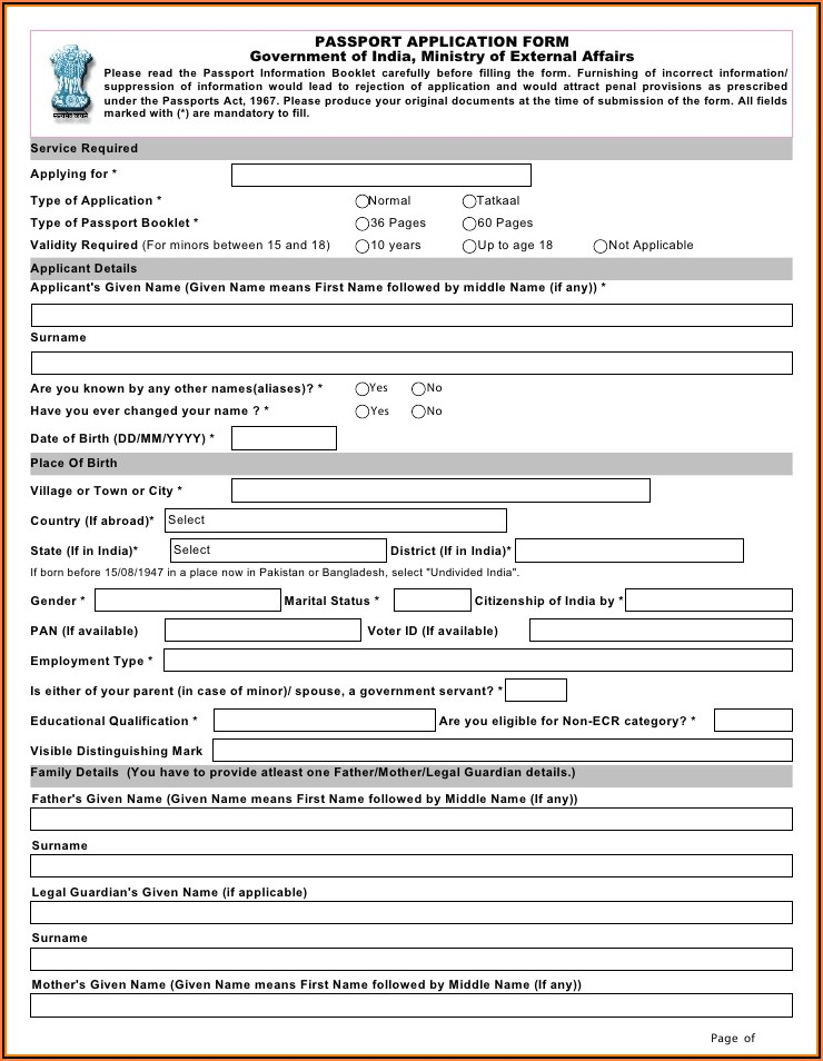 British Passport Renewal Form C1 Printable Form 2022