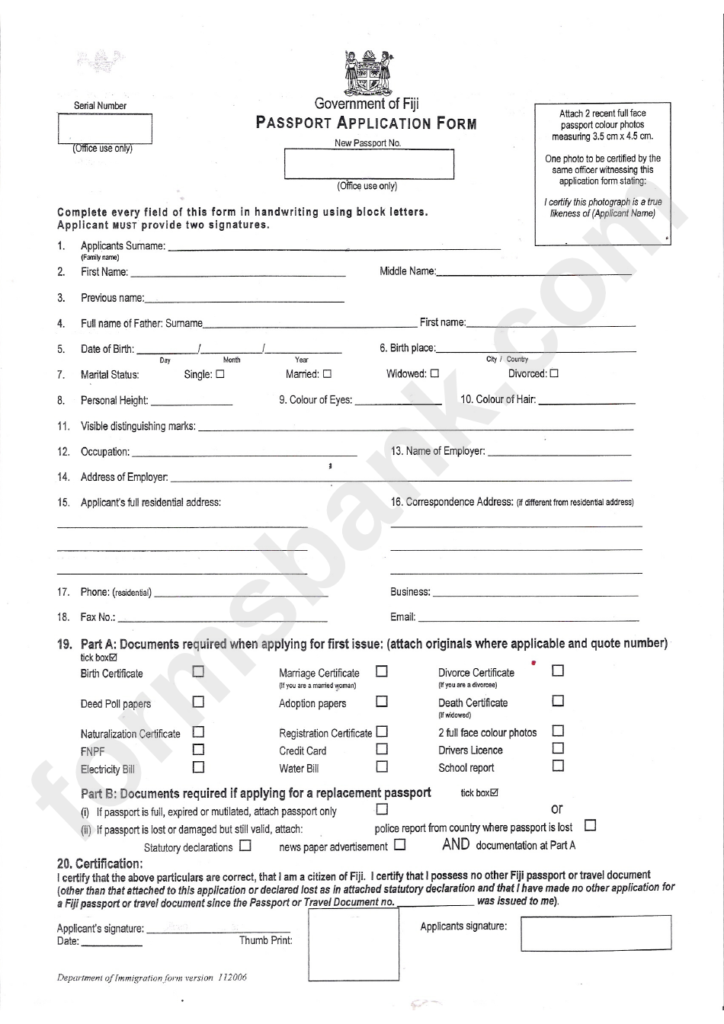 British Passport Renewal Form New Zealand Printable Form 2022