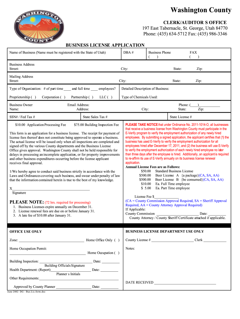 Business License Template Pdf Fill Out And Sign Printable PDF 