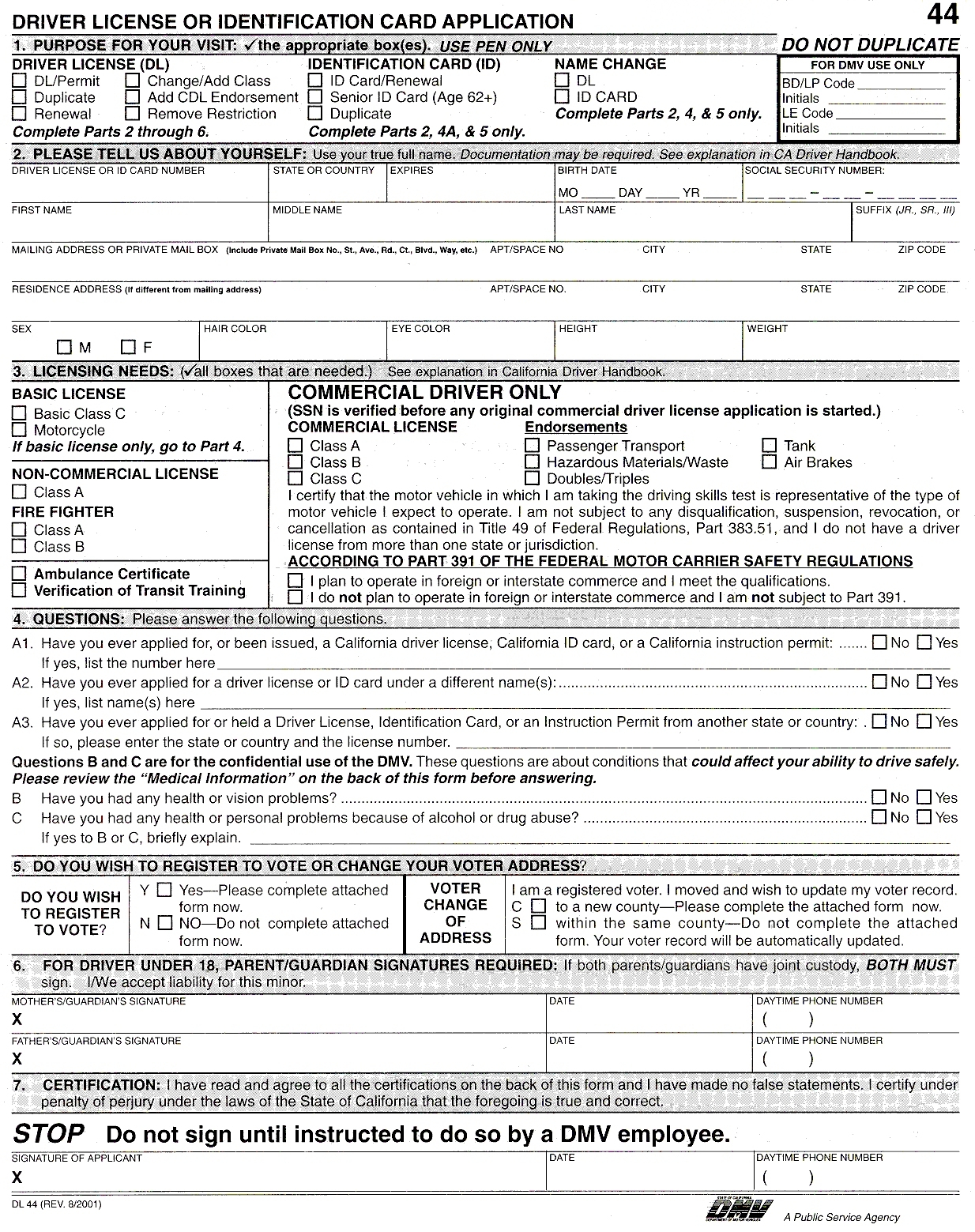 Californians State ID And Residency Requirements Ars Technica OpenForum