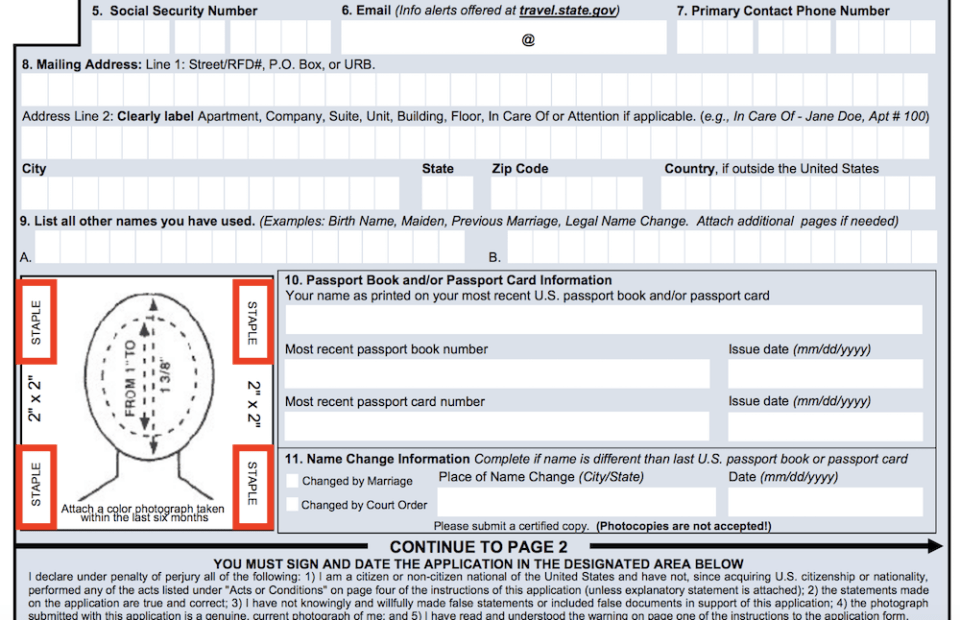 Can You Renew Your Passport Online UponArriving