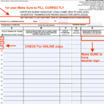 Cerificate Templates Cna Certification Renewal Form