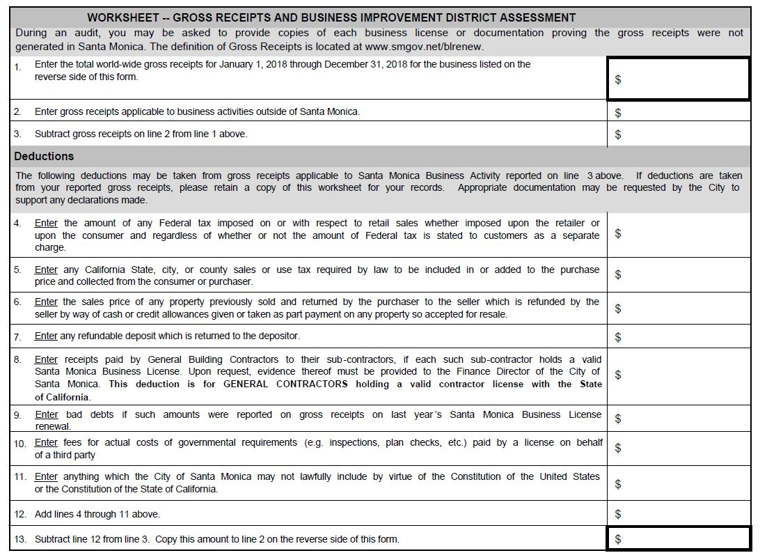 City Of Los Angeles Business License Renewal 2020 Richard Robie s 