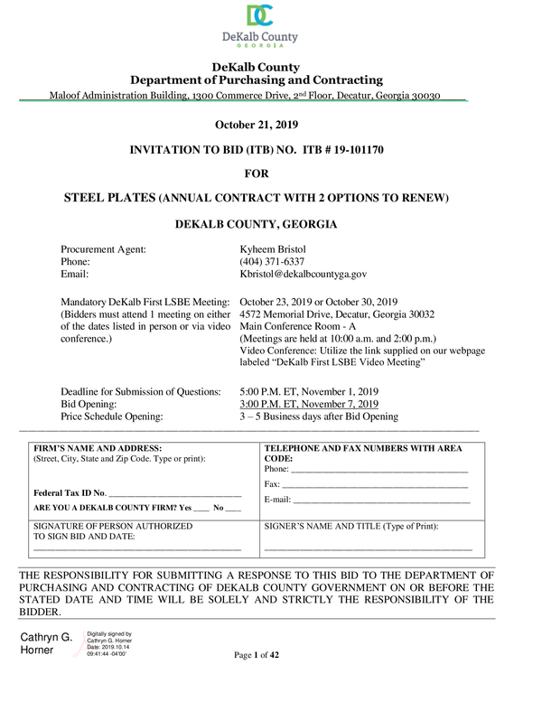 Dekalb County Business License Application Online Peggy King s Template