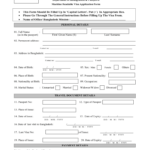 E Passport Application Form PDF The Form In Seconds Fill Out And