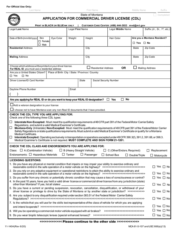 Fill Free Fillable Forms Montana Department Of Justice