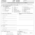 Form A Download Printable PDF Or Fill Online Pesticide Business License