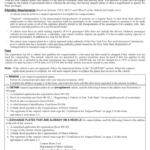 Form MV 109 Information And Certification For Vanpool Plates New