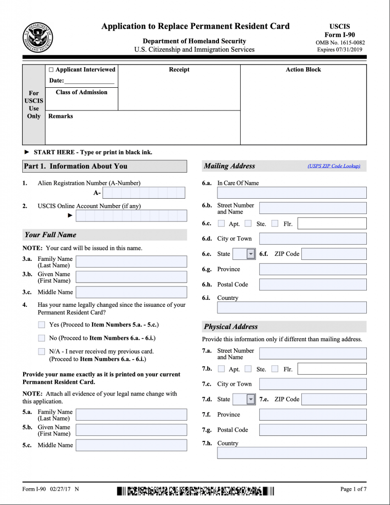 Green Card Renewal Processing Times 2022 Tingen Law PLLC