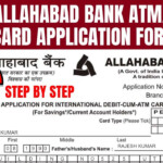 How To Fill Allahabad Bank Atm Debit Card Application Form Allahabad