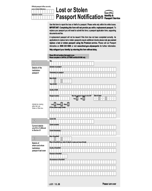 Jamaican Passport Renewal Application Form Canada Canada Examples