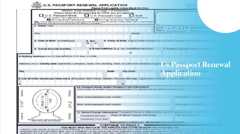 Malaysian Passport Renewal Form Borang Permohonan Pasport Malaysia 