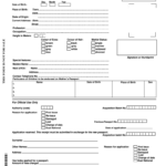 Nigerian Passport Application Form Pdf Fill Online Printable