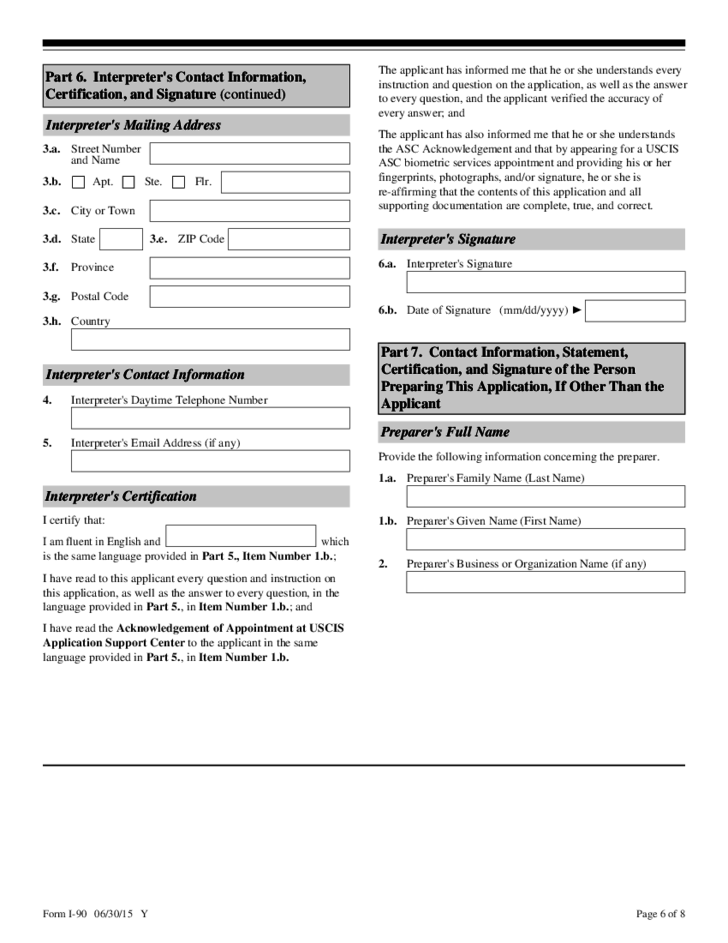 Permanent Resident Card Renewal Application Form Canada Australian 