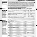 UK Passport Renewal Form Passport Application Form