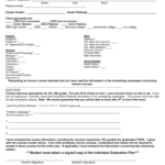 12th Grade Scheduling Form Tangipahoa Parish Schools