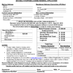 2019 Rhode Island Multi Purpose License Renewal Application Form