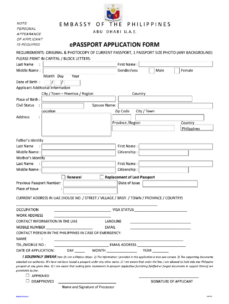 Ae Philembassy Fill Out Sign Online DocHub