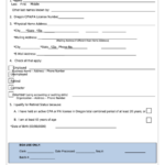 Application For Retired Cpa pa License Status Oregon Board Of