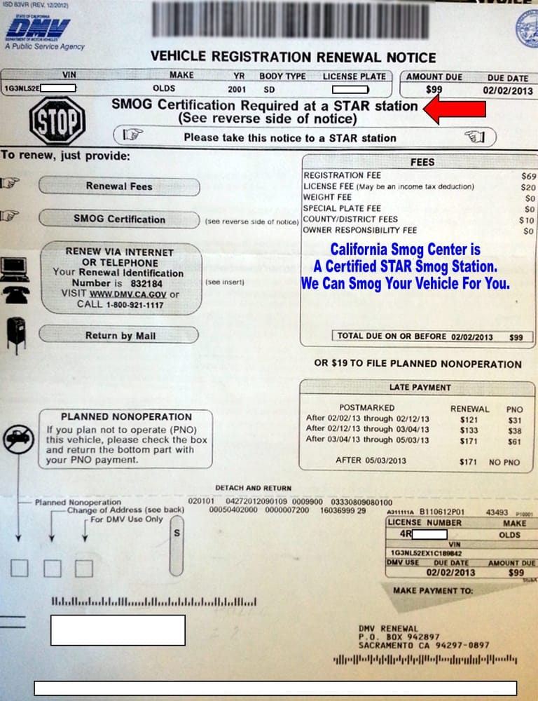 Automobile License Renewal