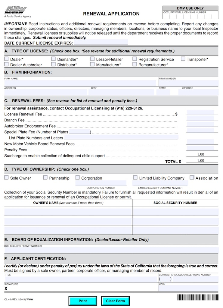 Basic Licensing Requirements Of Dealers Dealer 101