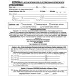 California State Electrician License Renewal Fill Out Sign Online