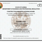 Certified General Contractor License TCIFM