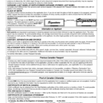 Child General Passport Application For Canadians Under 16 Years Of Age