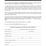 City Of Chicago Stationary Engineer License Renewal Form Fill Out And