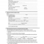 Download Uganda Passport Application Form G In PDF