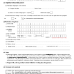 Fillable Application For Renewal Of Mauritius Passport Printable Pdf