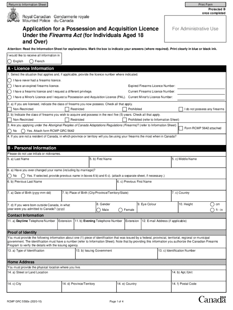 Firearms Licence I Fill Out And Sign Printable PDF Template SignNow