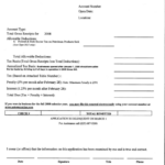 Form 10 Occupational License Tax Renewal Application Printable Pdf