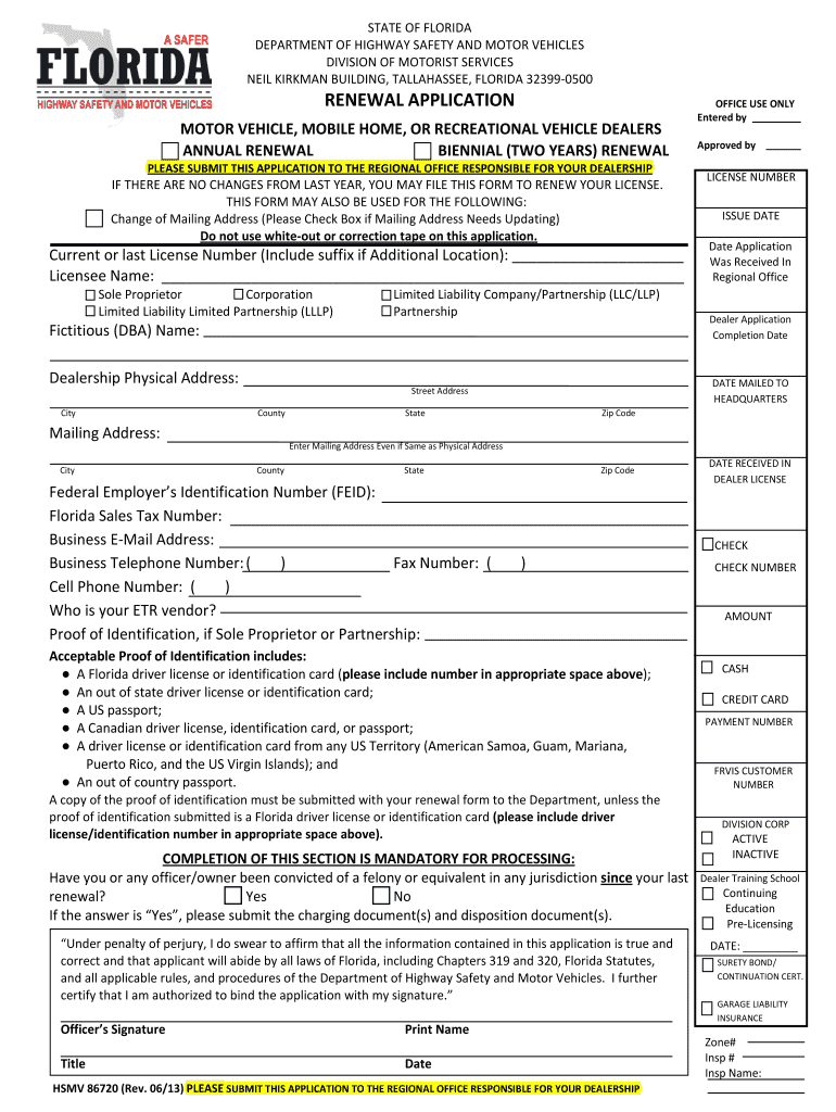 Hsmv 86720 Fill Online Printable Fillable Blank PdfFiller