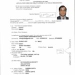 Indian Passport Renewal Form Fill Online Printable Fillable Blank