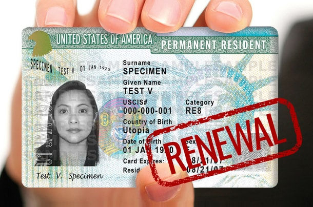 Is Your Green Card Expired Or Set To Expire Within The Next Six Months 