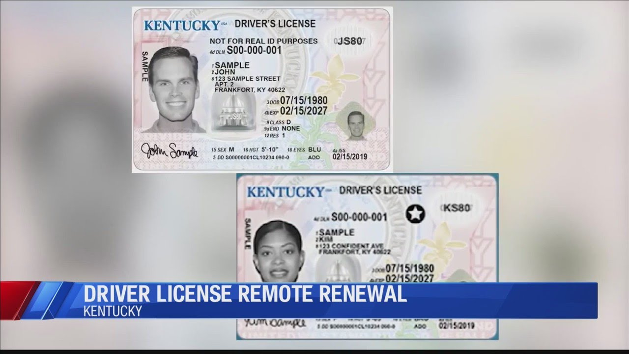 KY Driver s License Remote Renewal YouTube