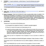 Lease Agreement Template Word Lease Agreement Rental Agreement