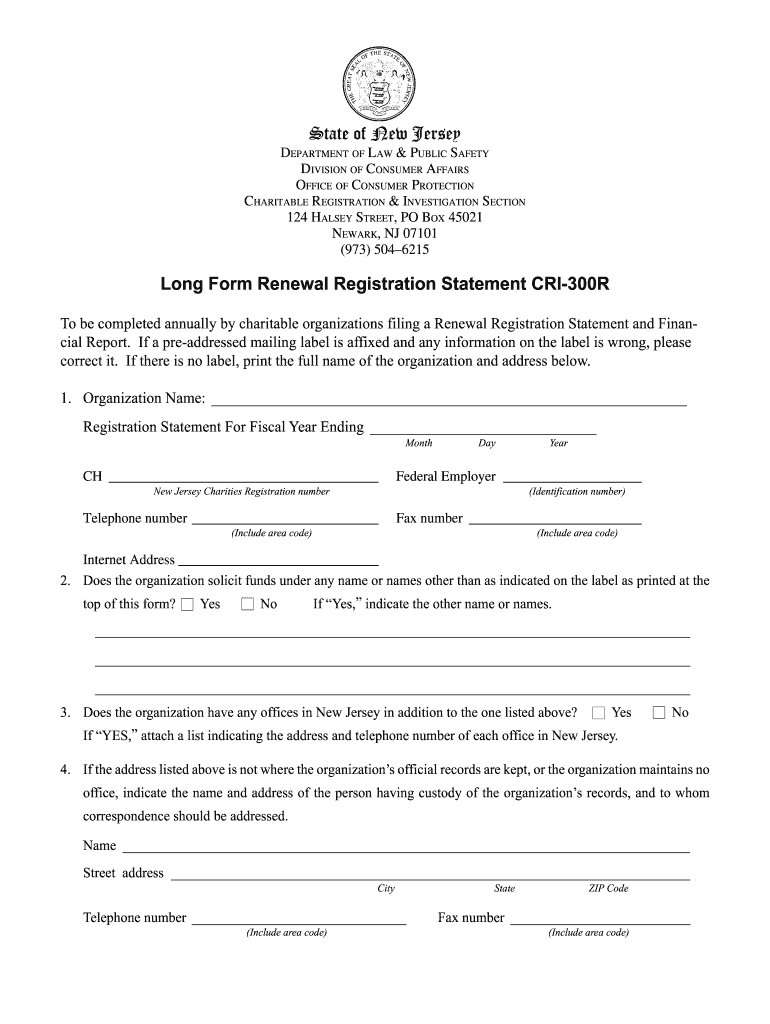 Nj Cri300r Fill Out Sign Online DocHub