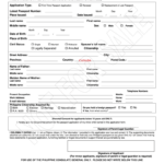 Passport Application Form Vancouver Fill Out Sign Online DocHub