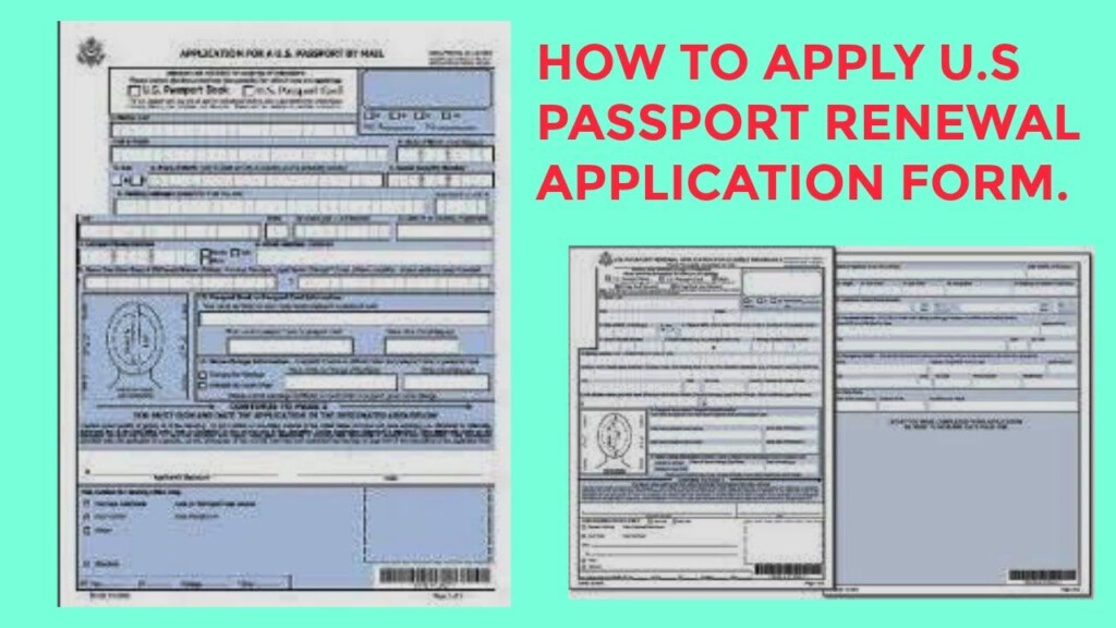 Uk Passport Renewal Form Post Office Printable Form 2022